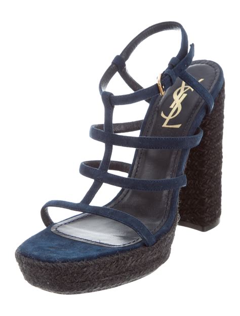 ysl espadrille sandals.